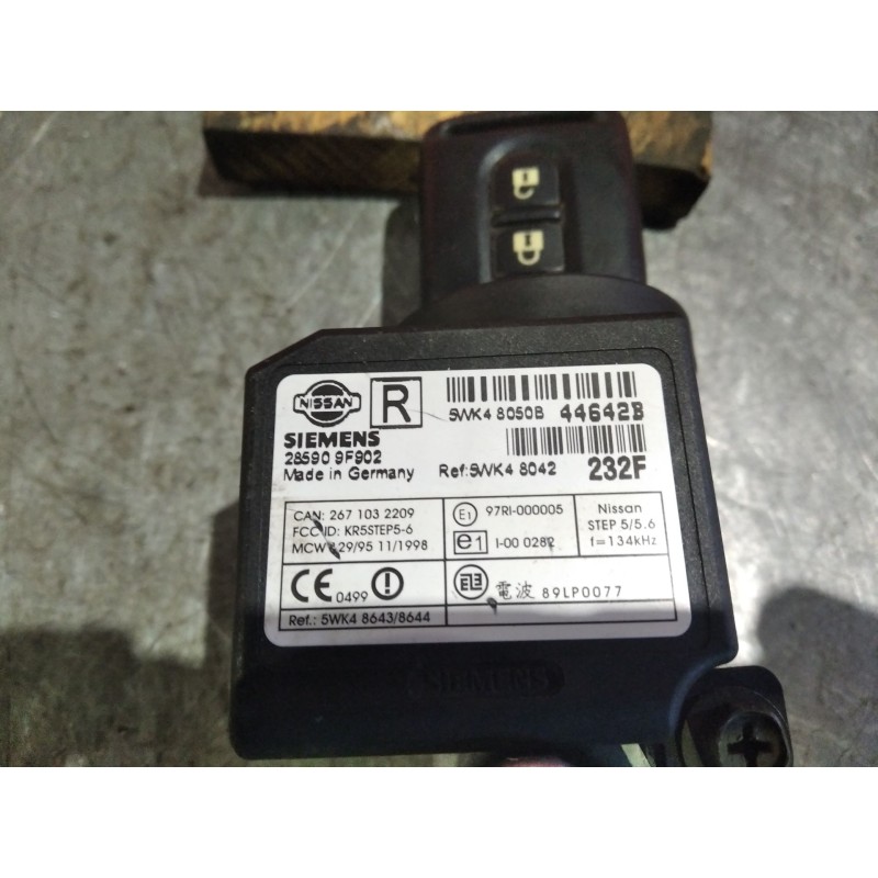 Recambio de conmutador de arranque para nissan almera (n16/e) acenta | 12.02 - 12.04 acenta | 12.02 - 12.04 referencia OEM IAM  