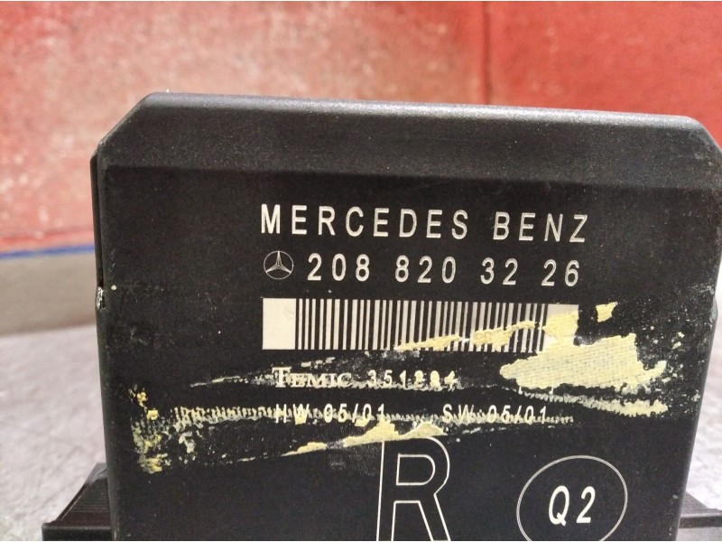 Recambio de centralita cierre para mercedes clase clk (w208) coupe 320 (208.365) | 03.97 - 12.02 320 (208.365) | 03.97 - 12.02 r
