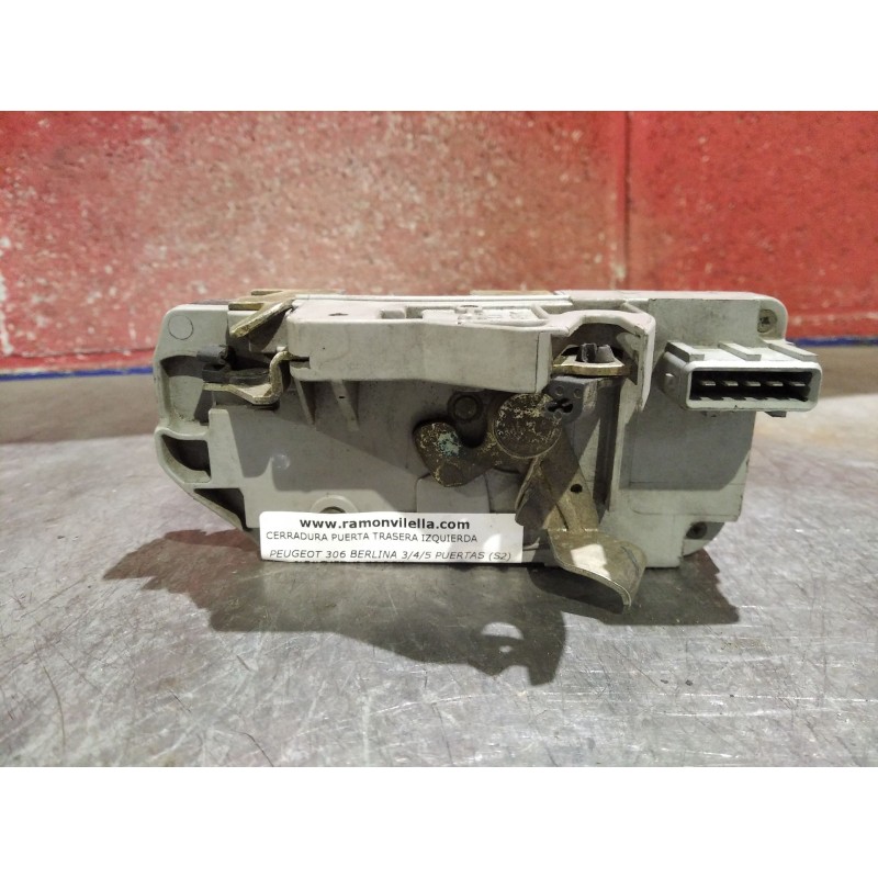 Recambio de cerradura puerta trasera izquierda para peugeot 306 berlina 3/4/5 puertas (s2) boulebard | 12.97 - ... boulebard | 1