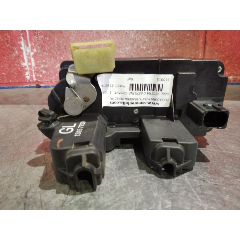 Recambio de cerradura puerta trasera derecha para opel vectra c berlina comfort | 02.02 - 12.05 comfort | 02.02 - 12.05 referenc