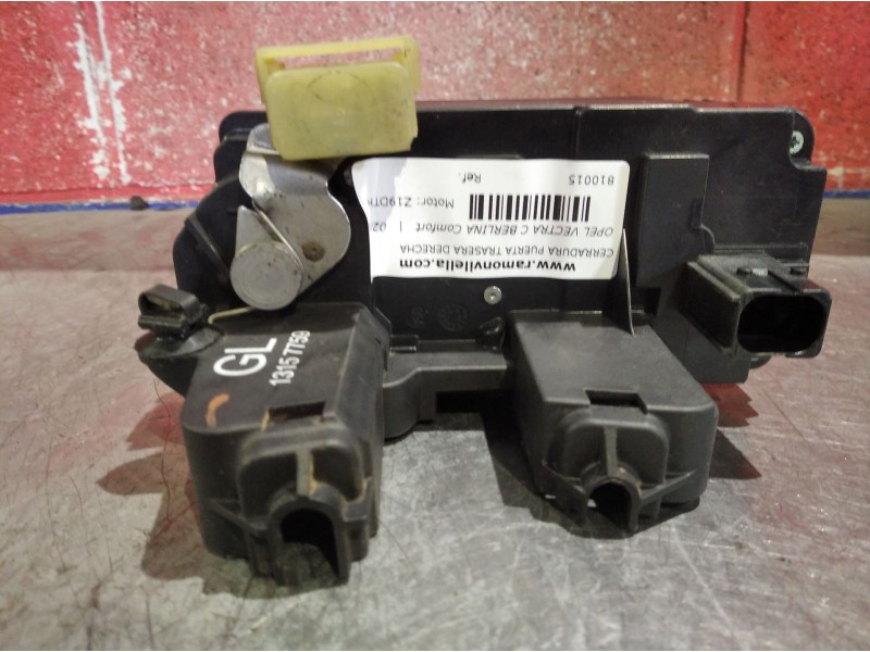 Recambio de cerradura puerta trasera derecha para opel vectra c berlina comfort | 02.02 - 12.05 comfort | 02.02 - 12.05 referenc