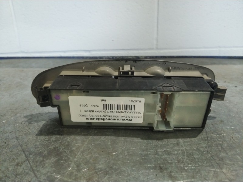 Recambio de mando elevalunas delantero izquierdo para nissan almera tino (v10m) básico | 0.00 - ... básico | 0.00 - ... referenc
