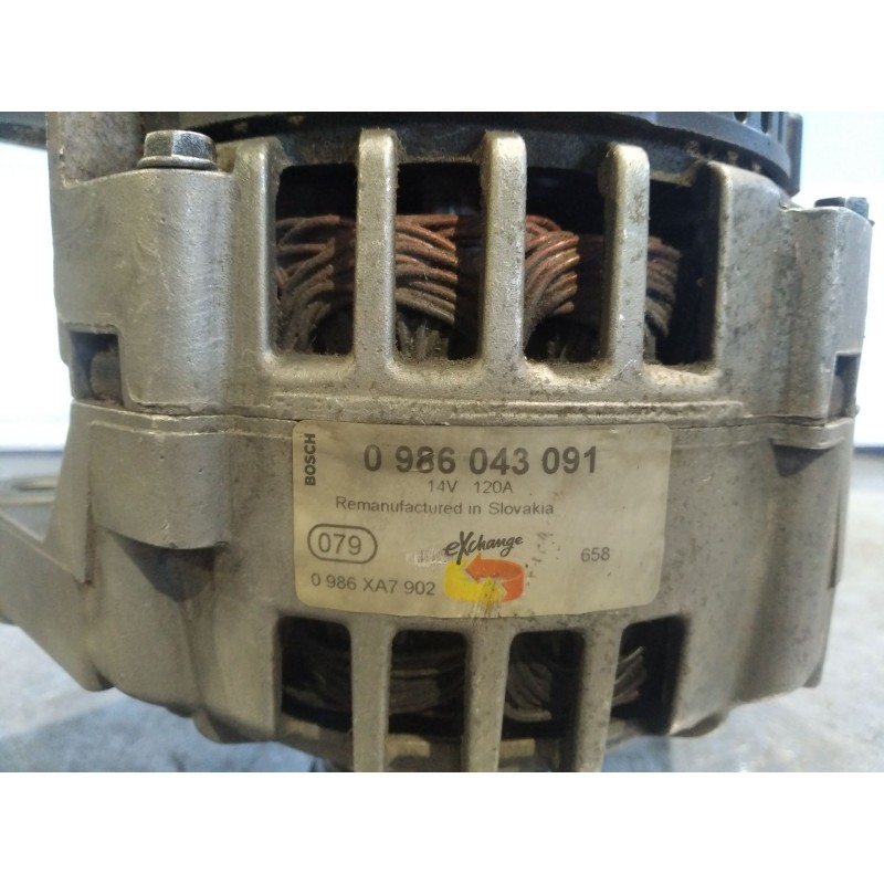 Recambio de alternador para renault megane i coupe fase 2 (da..)  | 0.99 - 0.02  | 0.99 - 0.02 referencia OEM IAM 0986043091  