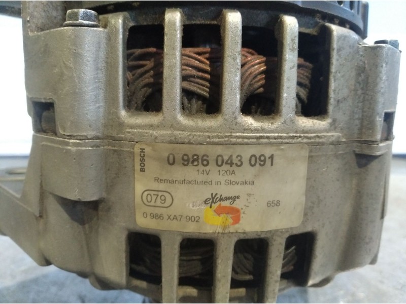 Recambio de alternador para renault megane i coupe fase 2 (da..)  | 0.99 - 0.02  | 0.99 - 0.02 referencia OEM IAM 0986043091  