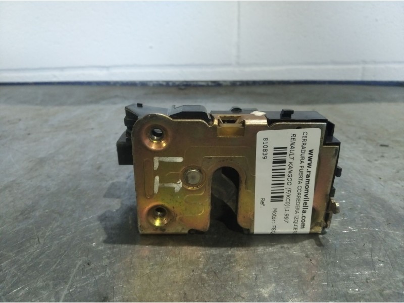 Recambio de cerradura puerta corredera izquierda para renault kangoo (f/kc0) referencia OEM IAM   