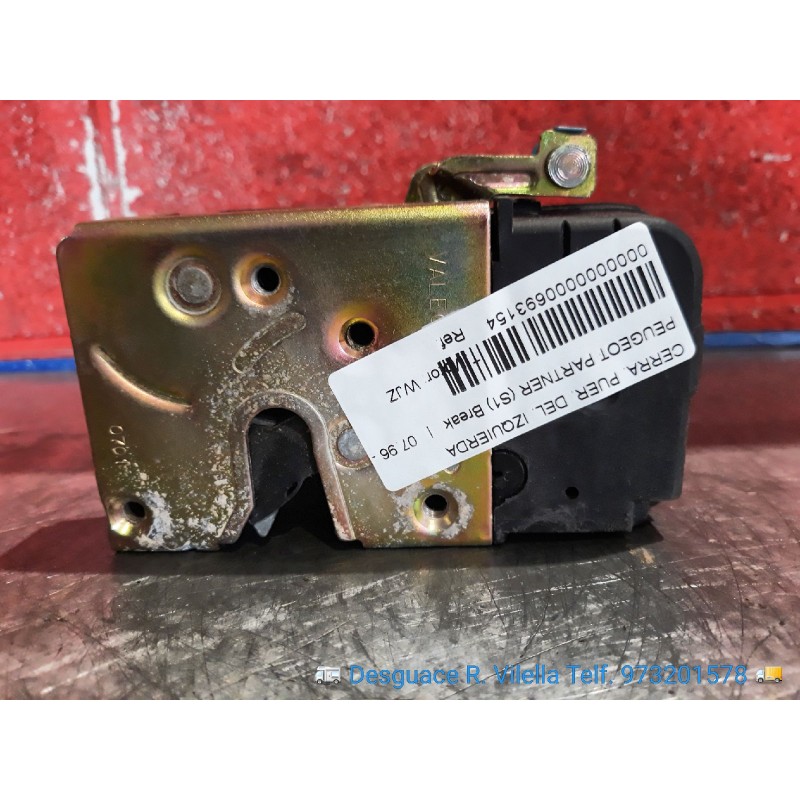 Recambio de cerra. puer. delantero izquierda para peugeot partner (s1) break | 07.96 - 12.98 break | 07.96 - 12.98 referencia OE
