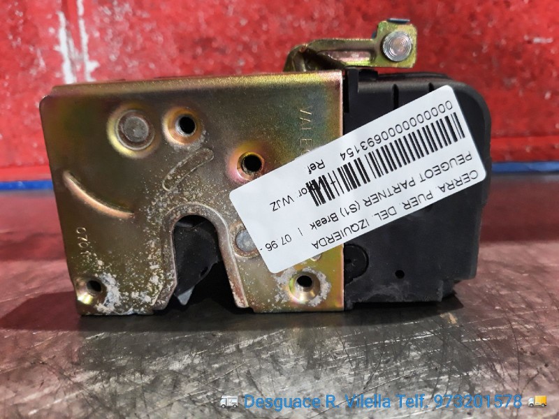 Recambio de cerra. puer. delantero izquierda para peugeot partner (s1) break | 07.96 - 12.98 break | 07.96 - 12.98 referencia OE