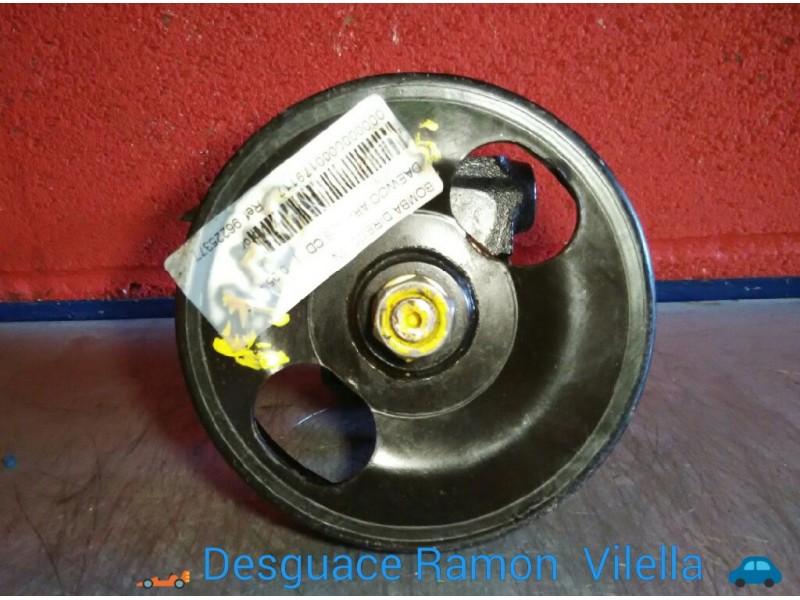 Recambio de bomba direccion para daewoo aranos cd | 0.95 - ... cd | 0.95 - ... referencia OEM IAM 96225377   Recambio de bomba direccion para daewoo aranos cd | 0.95 - ... cd | 0.95 - ... referencia OEM IAM 96225377