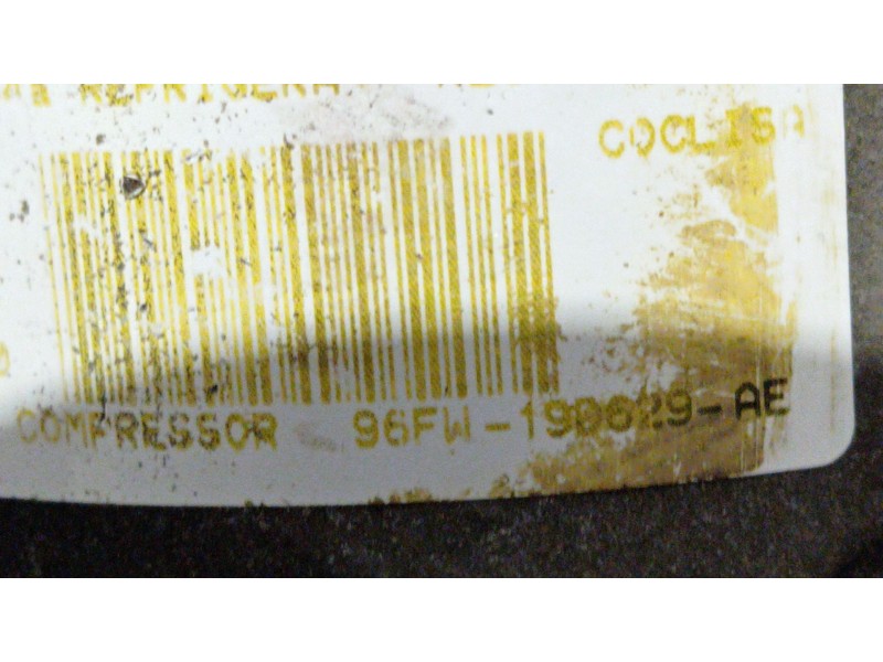Recambio de compresor aire acondicionado para ford ka (ccq) 1.3 cat | 0.96 - ... 1.3 cat | 0.96 - ... referencia OEM IAM F2CH19D
