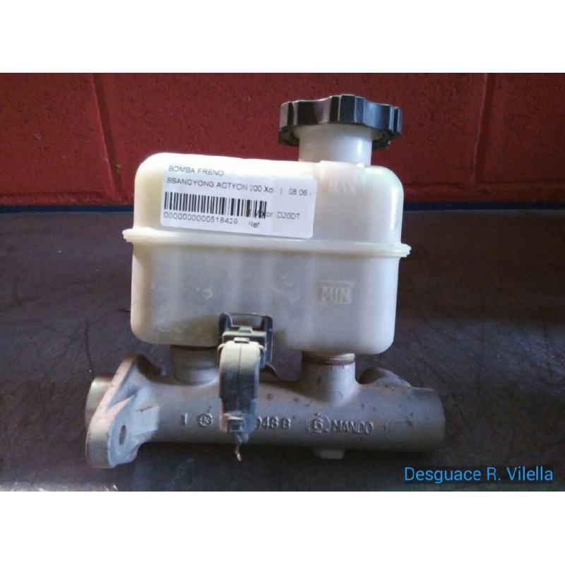 Recambio de bomba freno para ssangyong actyon 200 xdi | 08.06 - 12.11 200 xdi | 08.06 - 12.11 referencia OEM IAM   