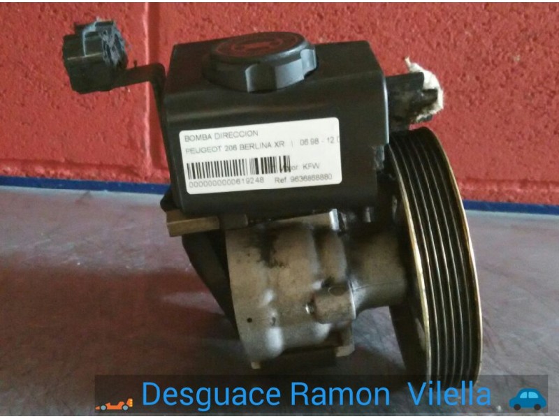 Recambio de bomba direccion para peugeot 206 berlina xr | 06.98 - 12.02 xr | 06.98 - 12.02 referencia OEM IAM 9636868880 2607983