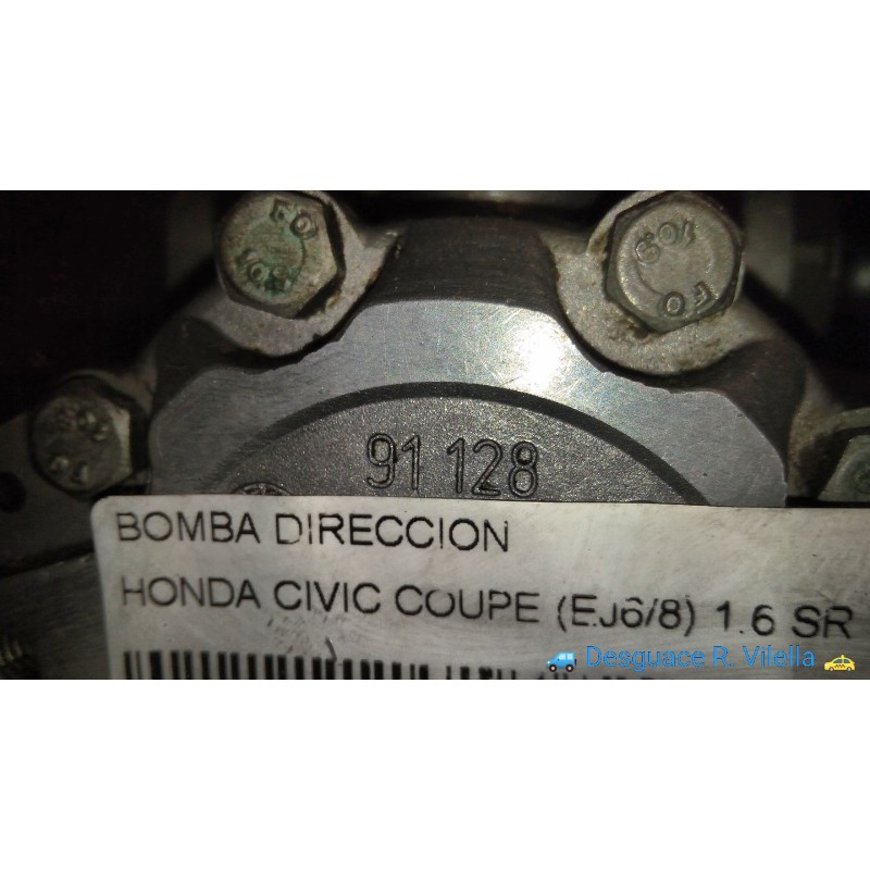 Recambio de bomba direccion para honda civic coupe (ej6/8) 1.6 sr (ej8) | 02.96 - 12.98 1.6 sr (ej8) | 02.96 - 12.98 referencia 