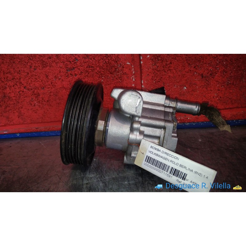 Recambio de bomba direccion para volkswagen polo berlina (6n2) 1.4 | 0.99 - ... 1.4 | 0.99 - ... referencia OEM IAM 91125  