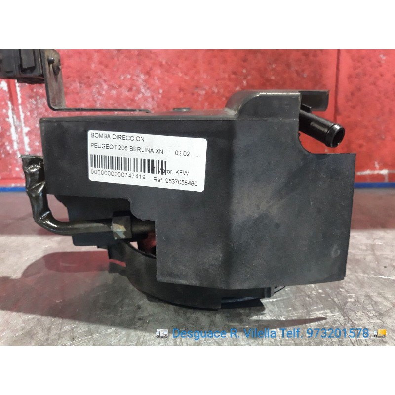 Recambio de bomba direccion para peugeot 206 berlina xn | 02.02 - ... xn | 02.02 - ... referencia OEM IAM 9637058480 26079836QN 