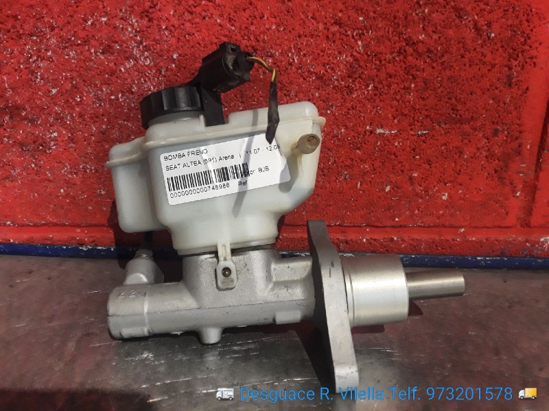 Recambio de bomba freno para seat altea (5p1) arena | 11.07 - 12.09 arena | 11.07 - 12.09 referencia OEM IAM   