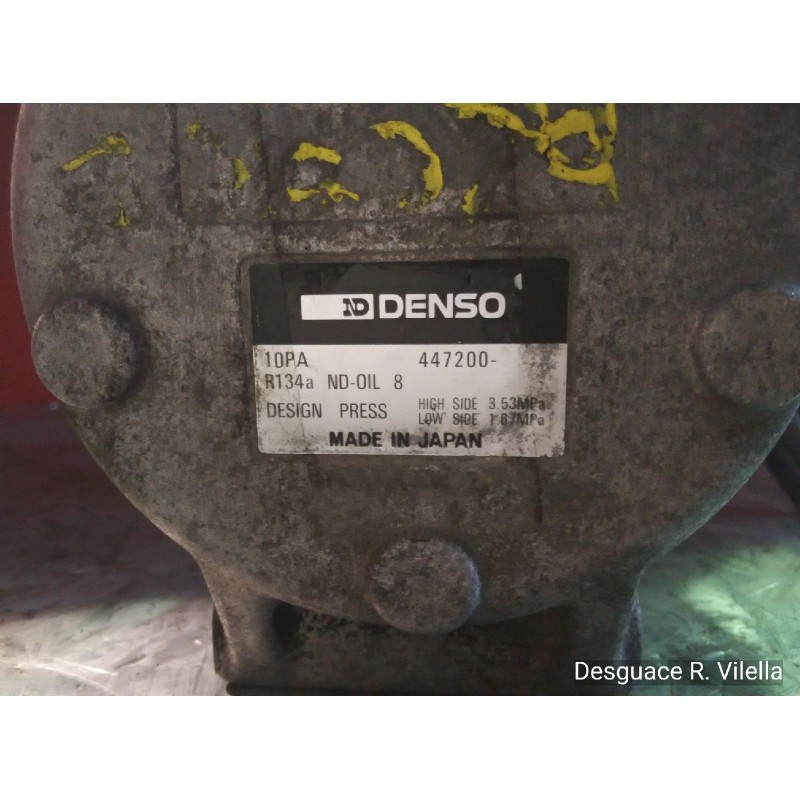 Recambio de compresor aire acondicio. para honda accord berlina (cc/ce) 2.3 sr dohc (cc7) | 10.92 - 12.96 2.3 sr dohc (cc7) | 10