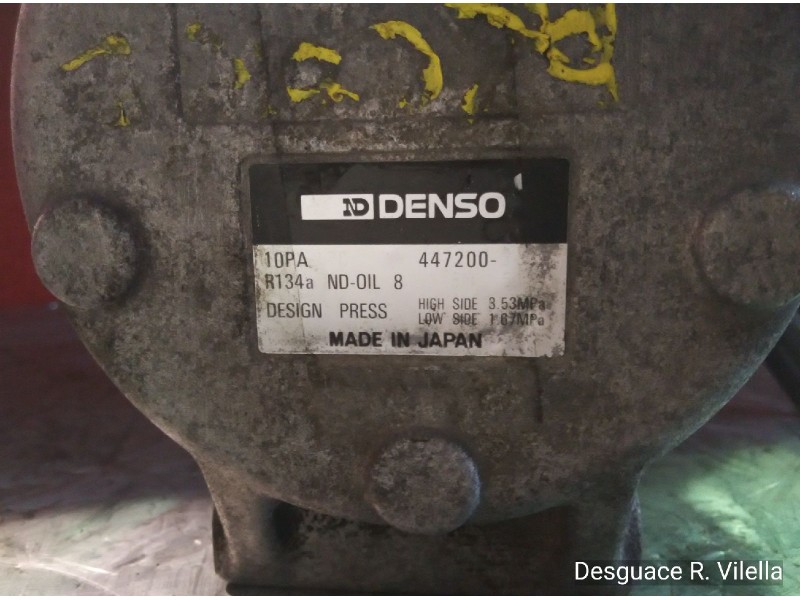 Recambio de compresor aire acondicio. para honda accord berlina (cc/ce) 2.3 sr dohc (cc7) | 10.92 - 12.96 2.3 sr dohc (cc7) | 10