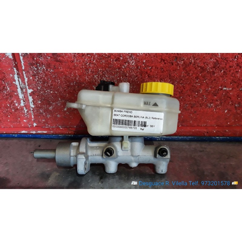 Recambio de bomba freno para seat cordoba berlina (6l2) reference | 04.04 - 12.07 reference | 04.04 - 12.07 referencia OEM IAM  