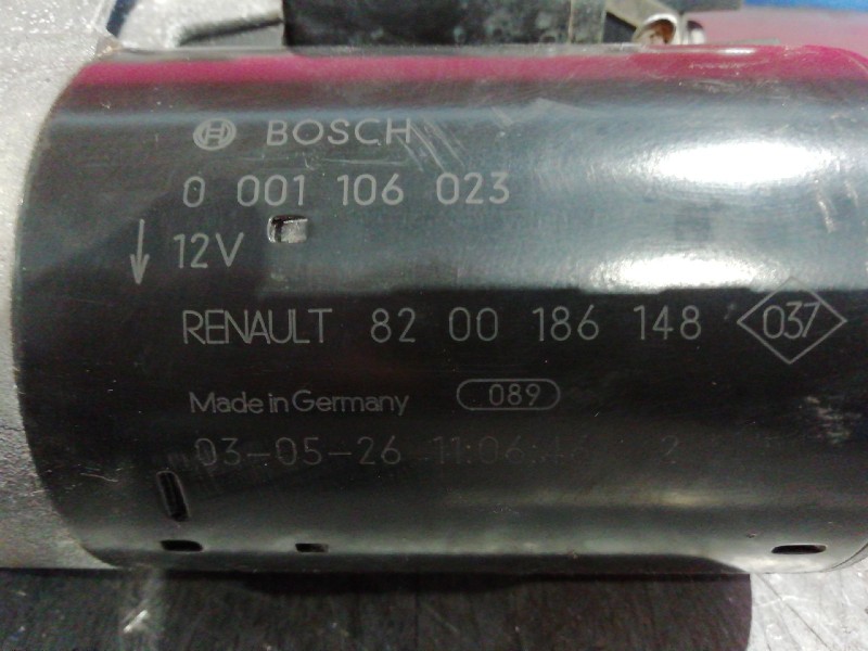 Recambio de motor arranque para renault laguna ii (bg0) authentique | 0.01 - ... authentique | 0.01 - ... referencia OEM IAM 000