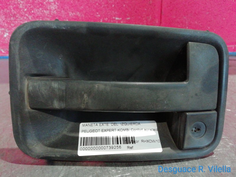 Recambio de maneta exte. delantero izquierda para peugeot expert kombi confort acristaldo (5 asientos) | 05.00 - ... referencia 