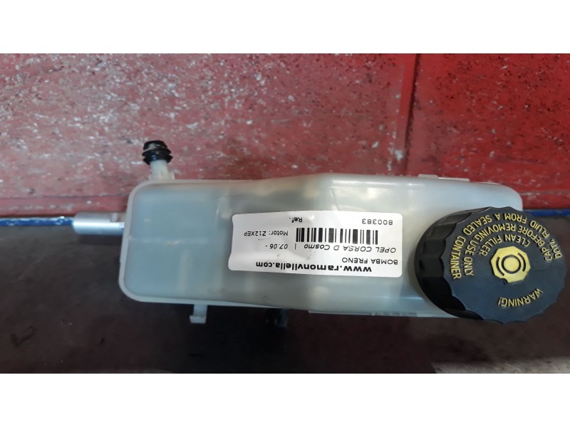 Recambio de bomba freno para opel corsa d cosmo | 07.06 - 12.10 cosmo | 07.06 - 12.10 referencia OEM IAM   