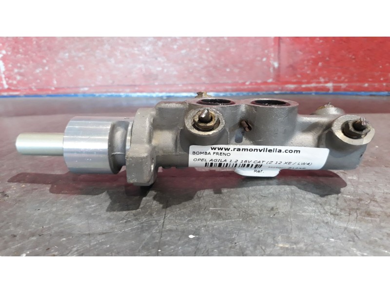 Recambio de bomba freno para opel agila 1.2 16v cat (z 12 xe / lw4) | 0.00 - 0.03 1.2 16v cat (z 12 xe / lw4) | 0.00 - 0.03 refe