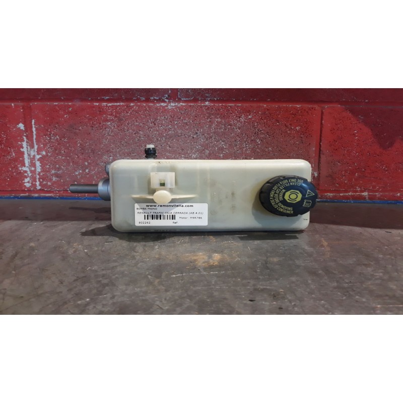 Recambio de bomba freno para renault trafic caja cerrada (ab 4.01) l1h1 caja cerrada, corto | 04.01 - 12.06 l1h1 caja cerrada, c