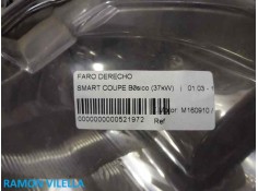 Recambio de faro derecho para smart coupe básico (37kw) | 01.03 - 12.06 básico (37kw) | 01.03 - 12.06 referencia OEM IAM    2