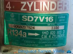 Recambio de compresor aire acondicio. para seat cordoba berlina (6k2) clx | 02.93 - 12.96 clx | 02.93 - 12.96 referencia OEM IAM 2