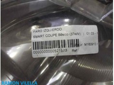 Recambio de faro izquierdo para smart coupe básico (37kw) | 01.03 - 12.06 básico (37kw) | 01.03 - 12.06 referencia OEM IAM    2
