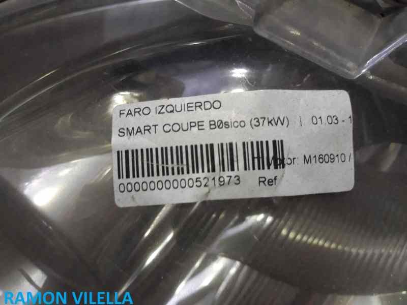 Recambio de faro izquierdo para smart coupe básico (37kw) | 01.03 - 12.06 básico (37kw) | 01.03 - 12.06 referencia OEM IAM   
