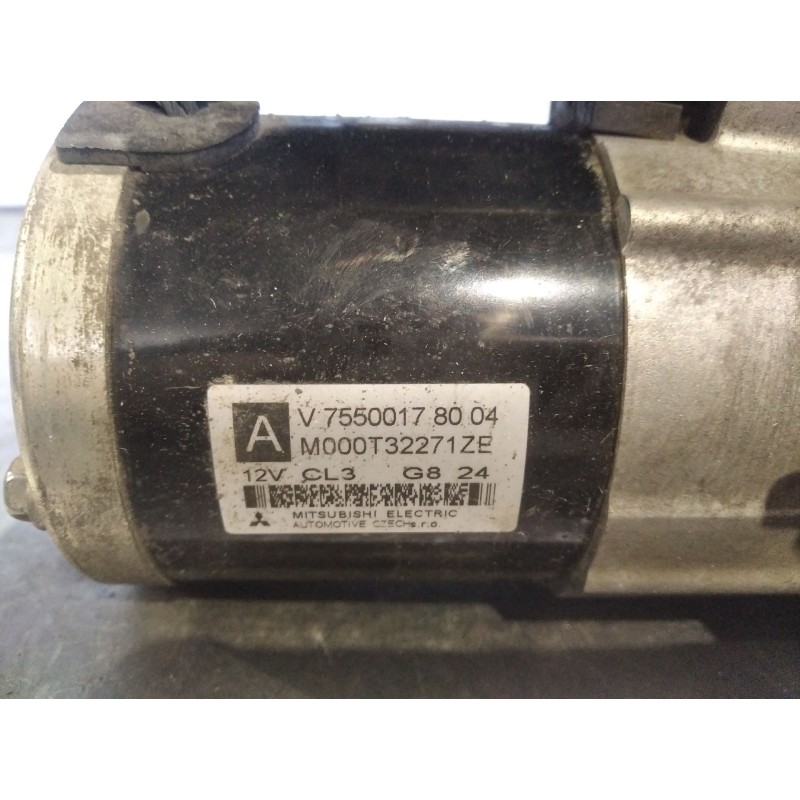 Recambio de motor arranque para peugeot 207 confort 1.4 vti 16v 95 referencia OEM IAM M000T32271ZE V75500178004 