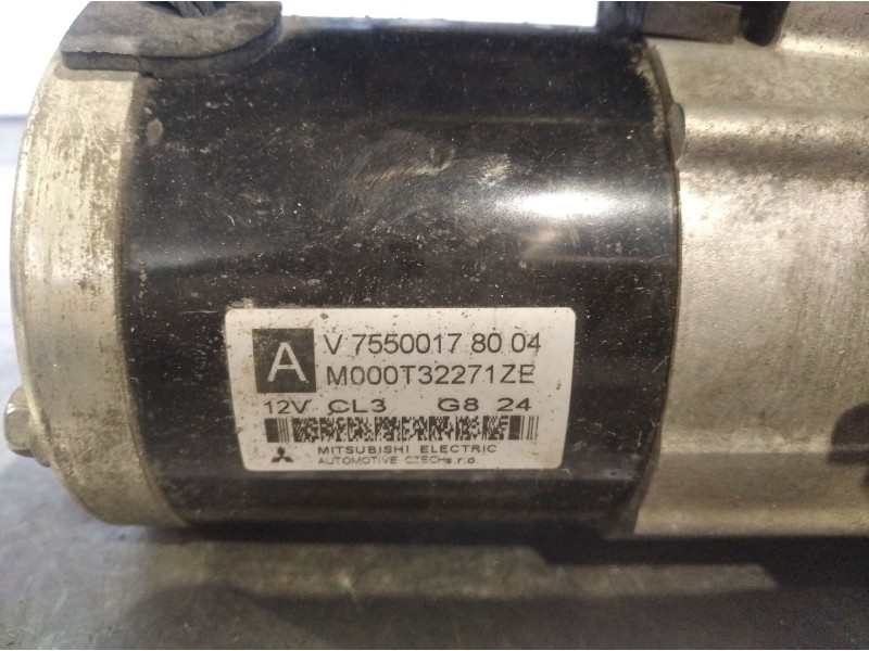 Recambio de motor arranque para peugeot 207 confort 1.4 vti 16v 95 referencia OEM IAM M000T32271ZE V75500178004 