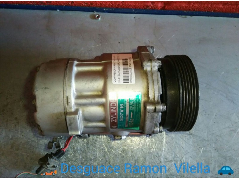 Recambio de compresor aire acondicio. para seat cordoba berlina (6k2) clx | 02.93 - 12.96 clx | 02.93 - 12.96 referencia OEM IAM