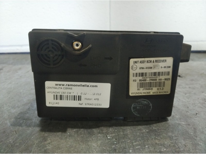 Recambio de centralita cierre para hyundai i30 cw  | 0.12 - ...  | 0.12 - ... referencia OEM IAM 97RA012330   Recambio de centralita cierre para hyundai i30 cw  | 0.12 - ...  | 0.12 - ... referencia OEM IAM 97RA012330