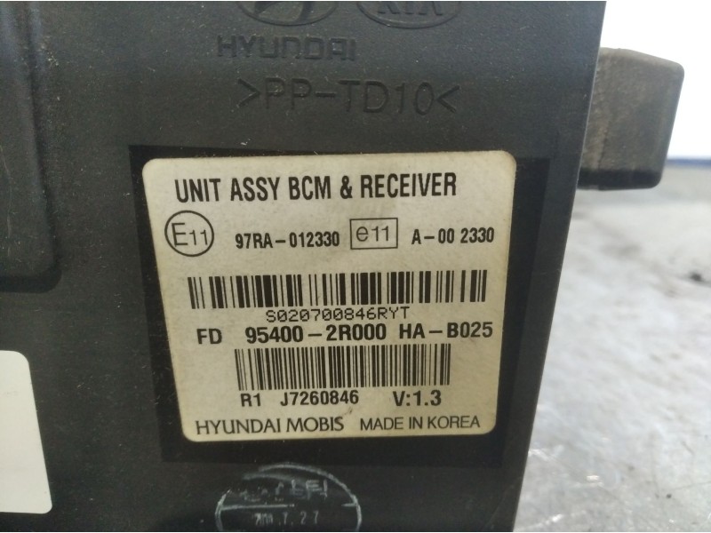 Recambio de centralita cierre para hyundai i30 cw  | 0.12 - ...  | 0.12 - ... referencia OEM IAM 97RA012330   Recambio de centralita cierre para hyundai i30 cw  | 0.12 - ...  | 0.12 - ... referencia OEM IAM 97RA012330