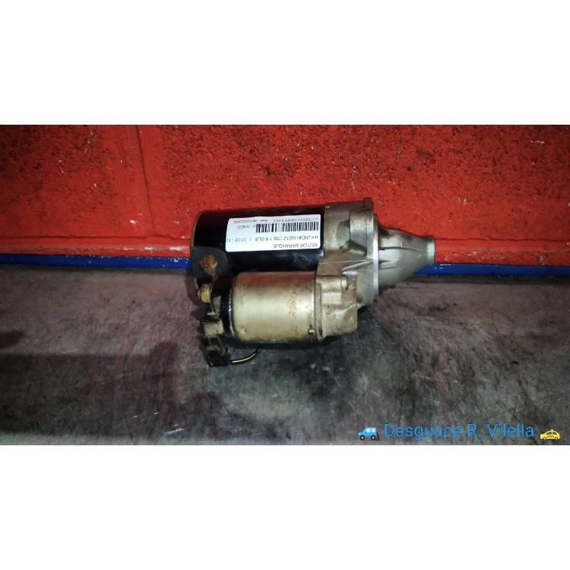 Recambio de motor arranque para hyundai getz (tb) 1.6 gls | 07.02 - 12.05 1.6 gls | 07.02 - 12.05 referencia OEM IAM 3610022855 