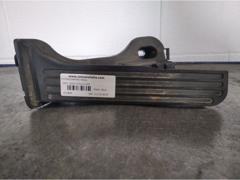 Recambio de potenciometro pedal para seat leon (1p1) reference referencia OEM IAM 1K1721503P   Recambio de potenciometro pedal para seat leon (1p1) reference referencia OEM IAM 1K1721503P