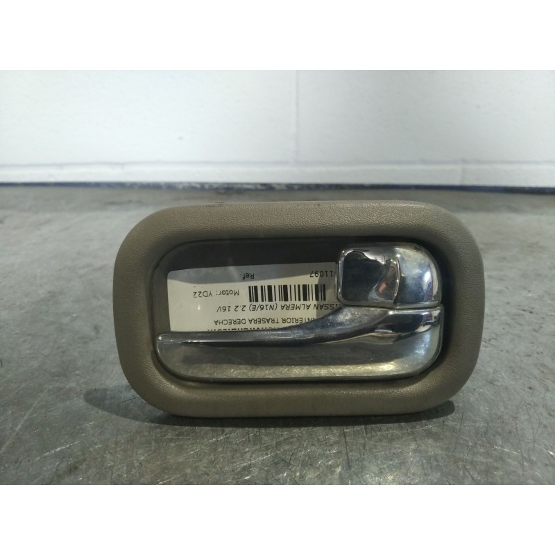Recambio de maneta interior trasera derecha para nissan almera (n16/e) 2.2 16v turbodiesel cat | 0.00 - ... 2.2 16v turbodiesel 