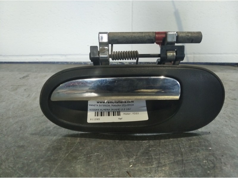 Recambio de maneta exterior trasera izquierda para nissan almera (n16/e) 2.2 16v turbodiesel cat | 0.00 - ... 2.2 16v turbodiese