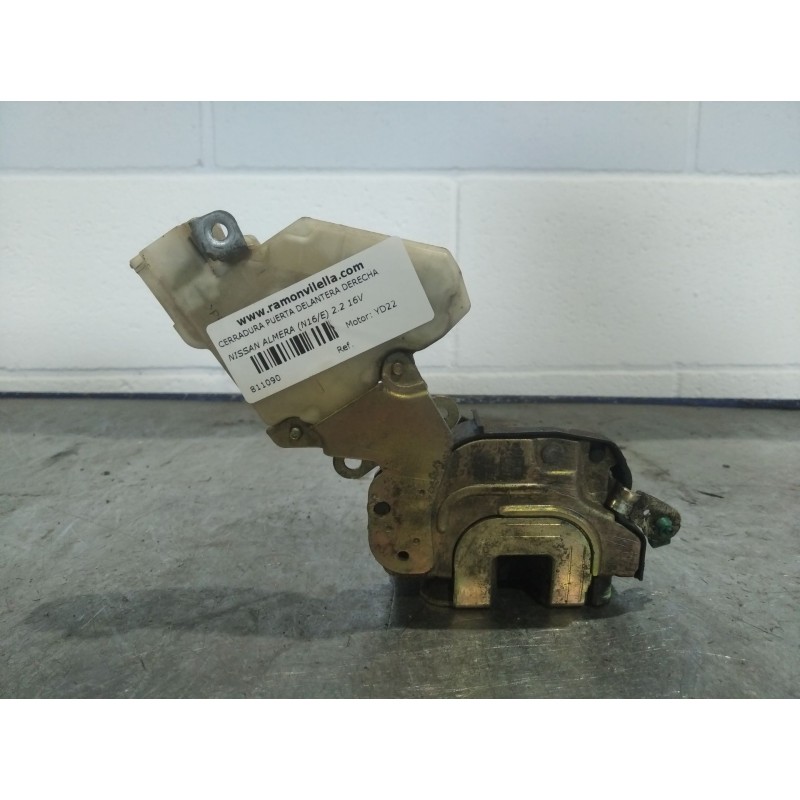 Recambio de cerradura puerta delantera derecha para nissan almera (n16/e) 2.2 16v turbodiesel cat | 0.00 - ... 2.2 16v turbodies