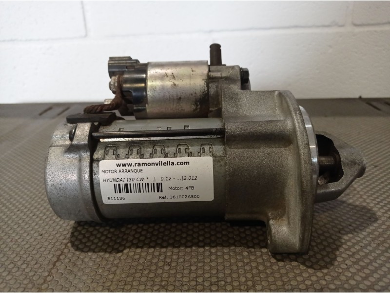 Recambio de motor arranque para hyundai i30 cw  | 0.12 - ...  | 0.12 - ... referencia OEM IAM 361002A500 4280006760 