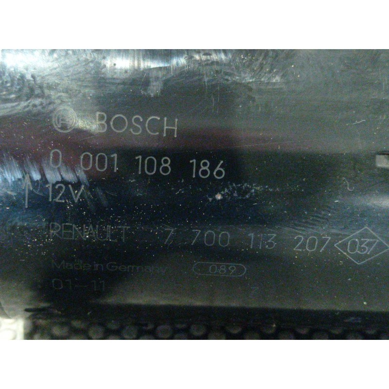 Recambio de motor arranque para renault kangoo (f/kc0) 1.9 diesel | 0.03 - ... 1.9 diesel | 0.03 - ... referencia OEM IAM 000110