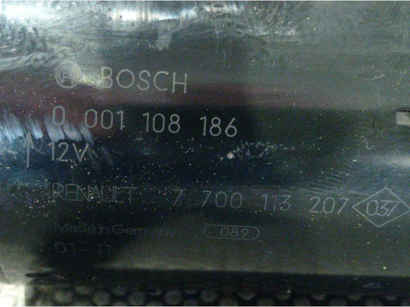 Recambio de motor arranque para renault kangoo (f/kc0) 1.9 diesel | 0.03 - ... 1.9 diesel | 0.03 - ... referencia OEM IAM 000110