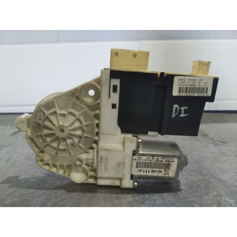 Recambio de motor elevalunas delantero izquierdo para peugeot 307 (s1) 1.6 hdi | 0.01 - 0.05 1.6 hdi | 0.01 - 0.05 referencia OE