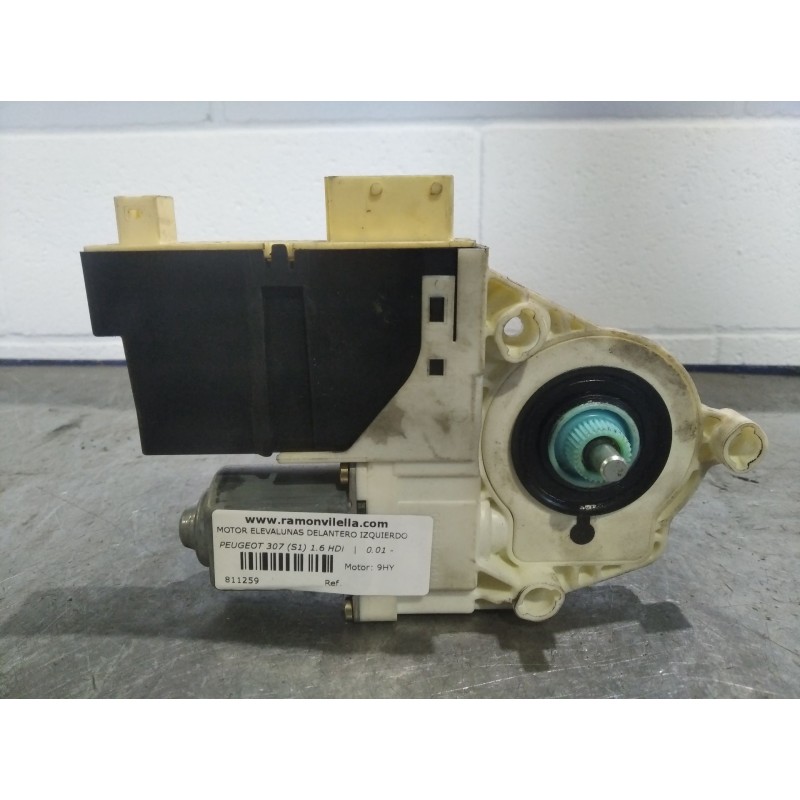 Recambio de motor elevalunas delantero izquierdo para peugeot 307 (s1) 1.6 hdi | 0.01 - 0.05 1.6 hdi | 0.01 - 0.05 referencia OE