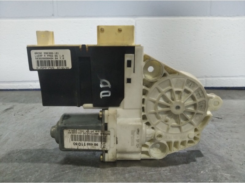 Recambio de motor elevalunas delantero derecho para peugeot 307 (s1) 1.6 hdi | 0.01 - 0.05 1.6 hdi | 0.01 - 0.05 referencia OEM 