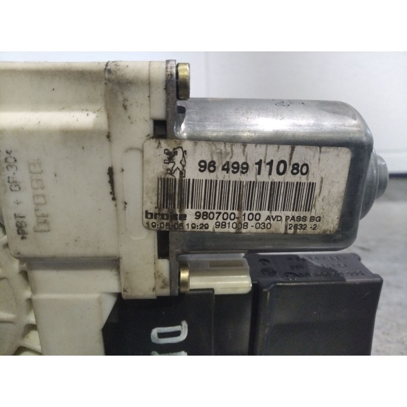 Recambio de motor elevalunas delantero derecho para peugeot 307 (s1) 1.6 hdi | 0.01 - 0.05 1.6 hdi | 0.01 - 0.05 referencia OEM 