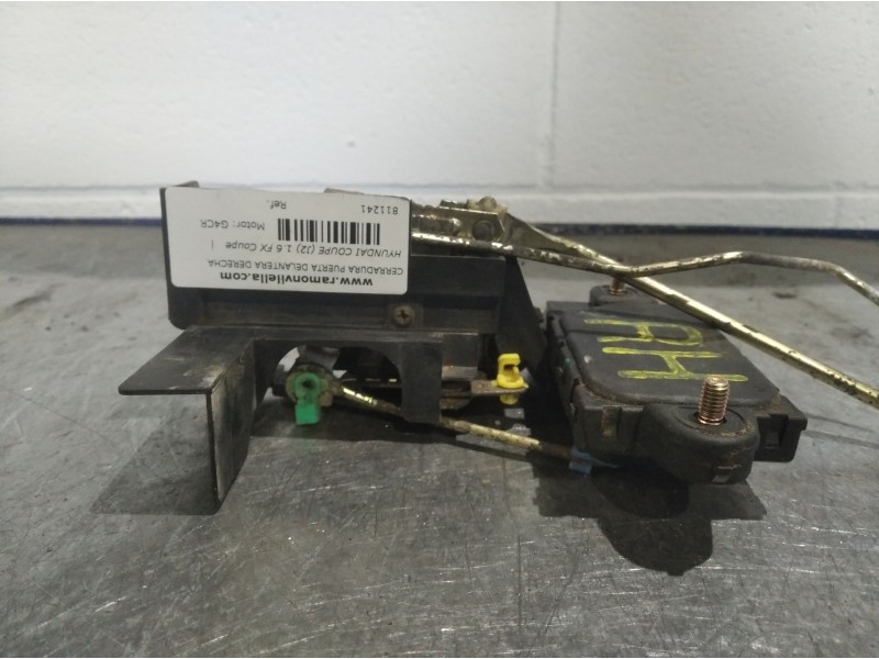 Recambio de cerradura puerta delantera derecha para hyundai coupe (j2) 1.6 fx coupe | 06.97 - ... 1.6 fx coupe | 06.97 - ... ref