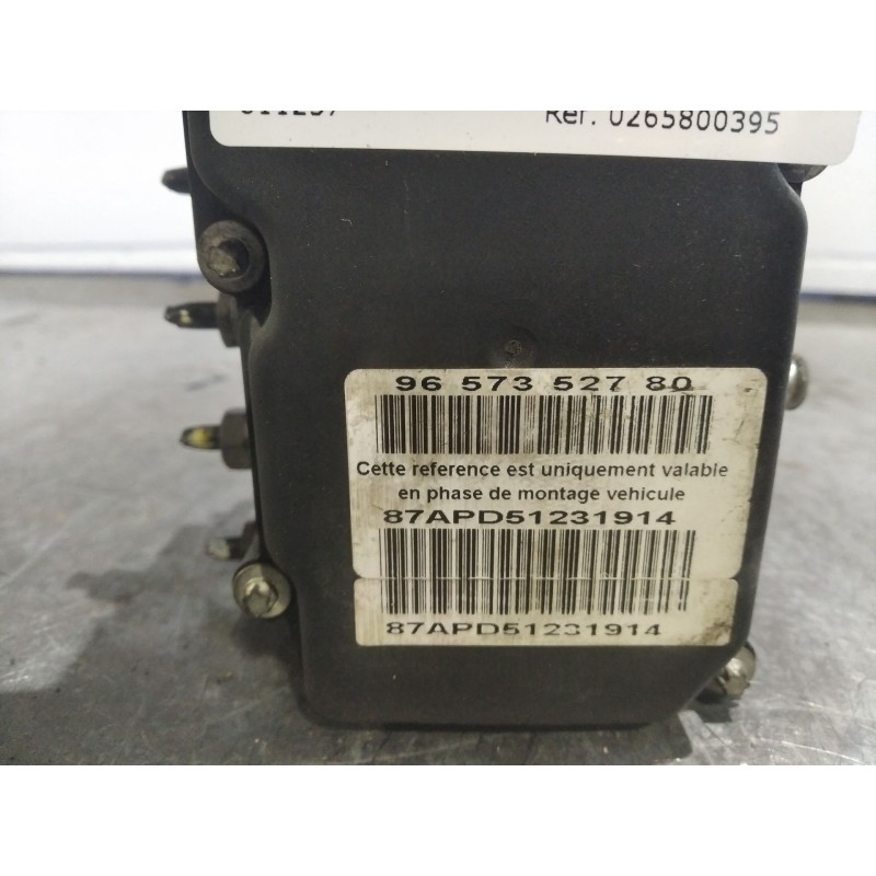 Recambio de abs para peugeot 307 (s1) 1.6 hdi | 0.01 - 0.05 1.6 hdi | 0.01 - 0.05 referencia OEM IAM 0265800395  